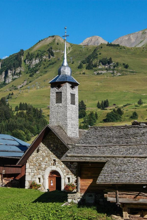 La Passerelle Chambre Au Calme Proche La Clusaz Et Grand Bornand 圣简德斯科特 外观 照片